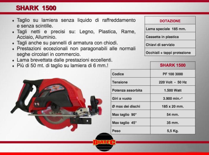 Diatec Shark 1500