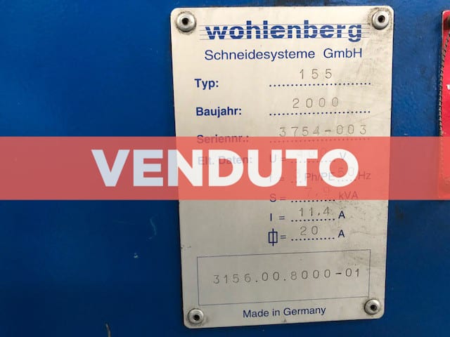 Linea di taglio Wohlemberg 155