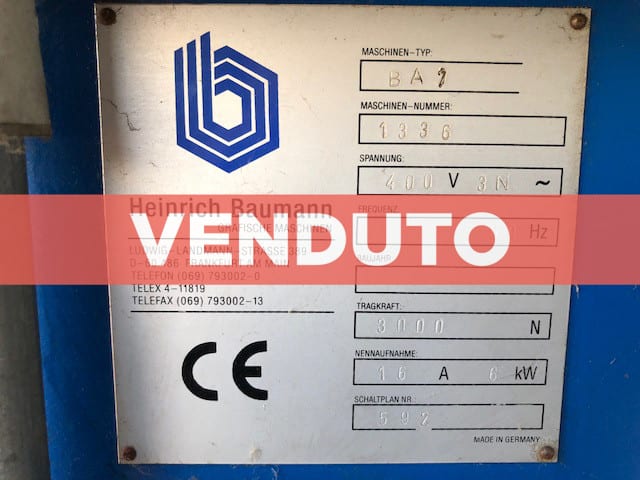 Linea di taglio Wohlemberg 155