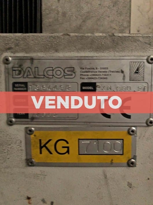 Linea di taglio Dalcos G-0007